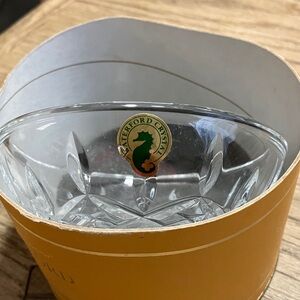 Waterford Clear Crystal Decorative Bowl